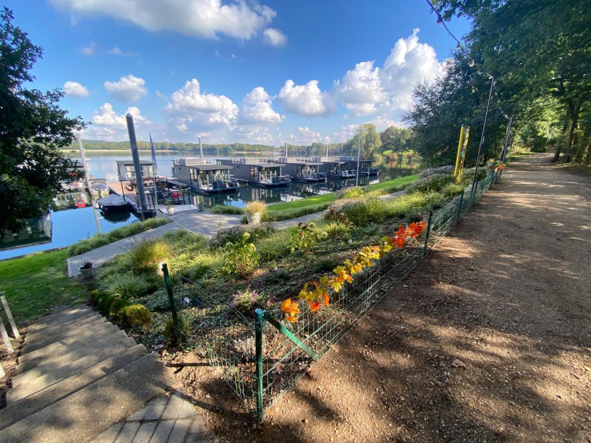 Houseboats Mookerplas Met Dakterras Middelaar Kültér fotó